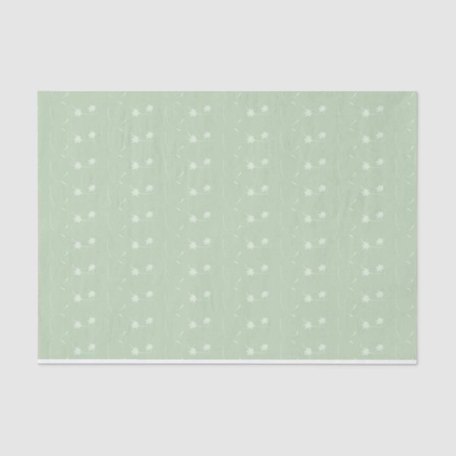 Papel seda minúsculo del estampado de flores de la (Anverso)