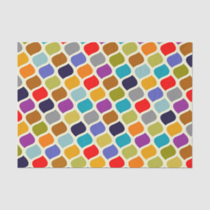 Papel seda multicolor intrépido de la impresión