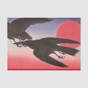 Papel seda NEGRO de la LUNA de la SANGRE del