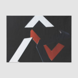 PAPEL SEDA NEGRO DEL MOHO BLANCO