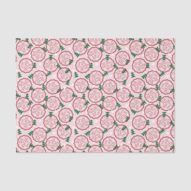 Papel seda oficial del Polo Norte (Anverso)