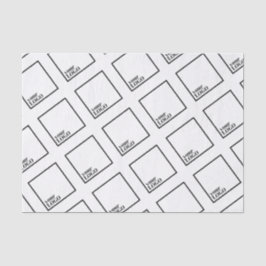 Papel seda promocional de encargo