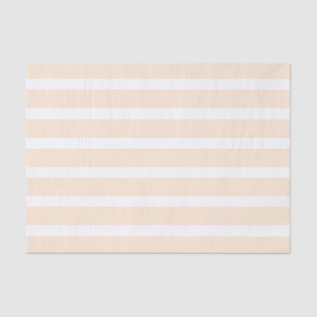 Papel seda rosado de la raya de la Oh-Tan-Moda (Anverso)