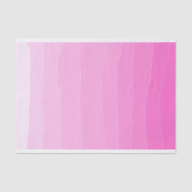 Papel seda rosado de Ombre (Anverso)