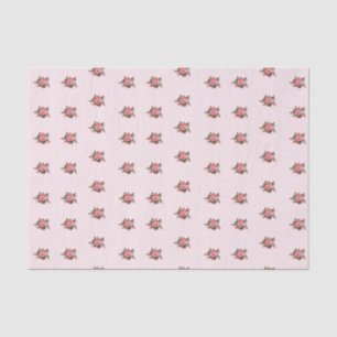 Papel seda rosado lamentable de los rosas