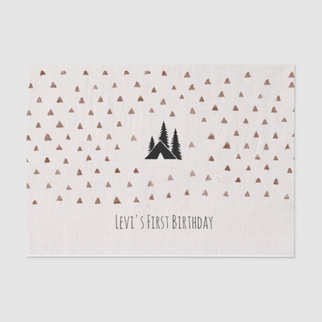 Papel seda salvaje de la montaña un (Anverso)