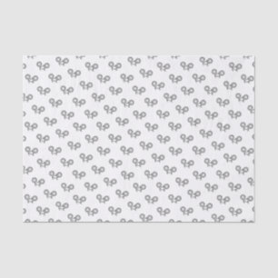 Papel seda unisex del modelo de la bicicleta