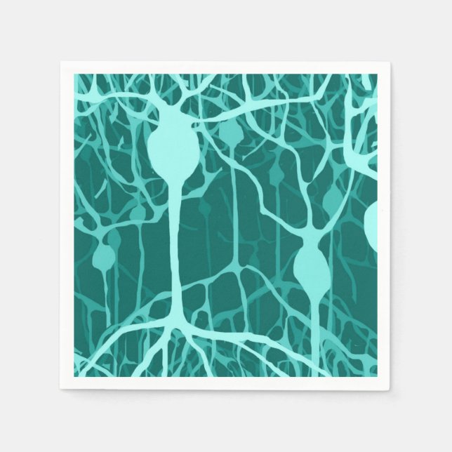 Papel Servilleta Bosque de Neuronas (Anverso)