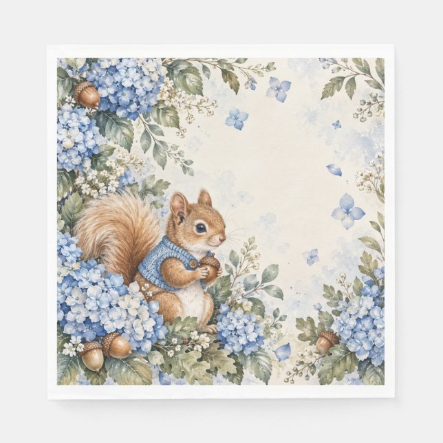 Papel Servilleta de ardilla (Anverso)