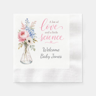 Papel Servilleta de Baby Shower que Destaca el Viaje de