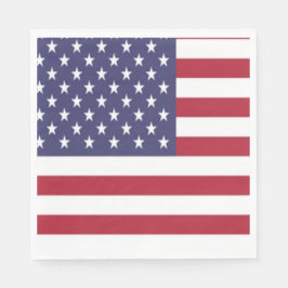 Papel Servilleta de bandera americana
