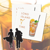 Servilleta de Cocktail Hora de Tee de Long Island