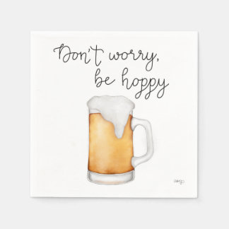 Papel Servilleta de cóctel de cerveza