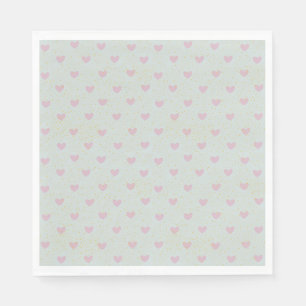 Papel Servilleta de corazón