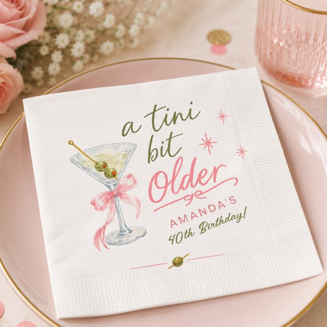 Papel Servilleta de cumpleaños un poquito mayor (Subido por el creador)