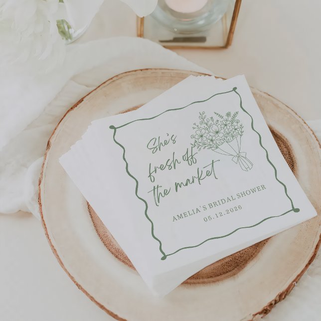 Papel Servilleta de Despedida de Soltera Verde Fresca de (Subido por el creador)