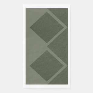 Papel Servilleta de Diamantes Descentrados Modernos – Ve