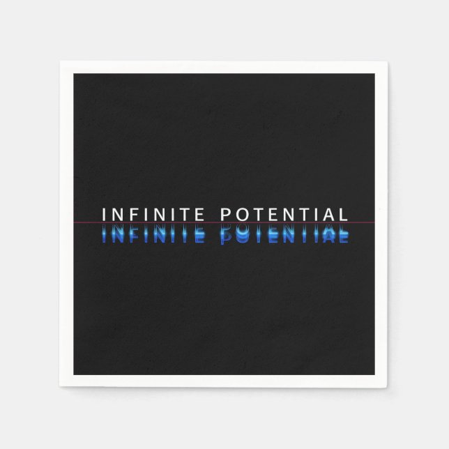Papel Servilleta de error de potencial infinito (Anverso)