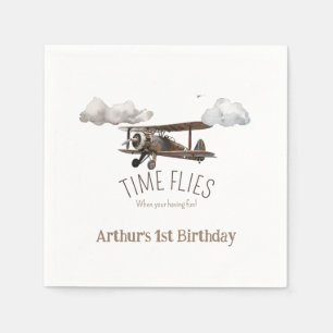 Papel servilleta de fiesta de cumpleaños para niños del