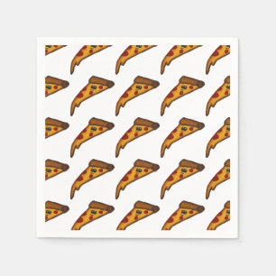 Papel Servilleta de fiesta de pizza