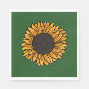 Papel Servilleta de Girasol