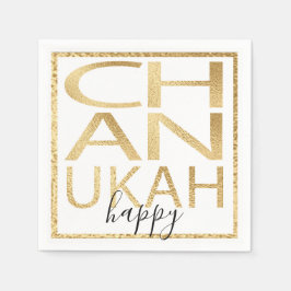 Papel Servilleta de Hanukkah Personalizable Chanukah Fel