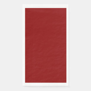 Papel Servilleta de invitado rojo oscuro