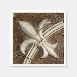 Papel Servilleta de la flor de lis