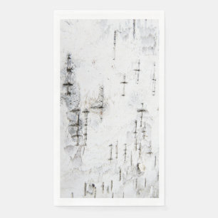 Papel servilleta de ladrido de Birch