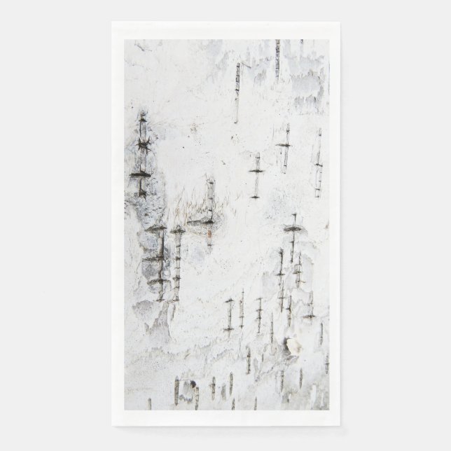 Papel servilleta de ladrido de Birch (Anverso)