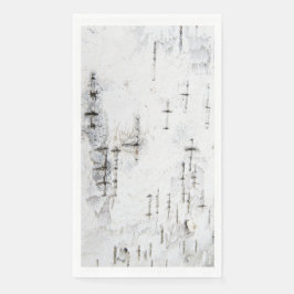 Papel servilleta de ladrido de Birch