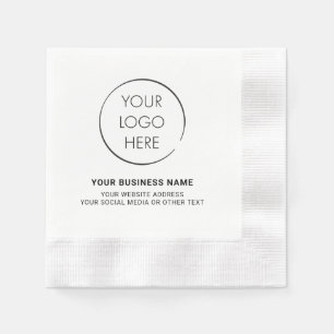 Papel Servilleta de logotipo de evento, comercializado c