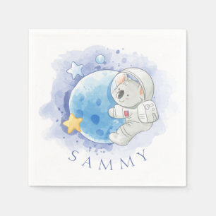 PAPEL SERVILLETA DE PAPEL: KOALA EN LA LUNA