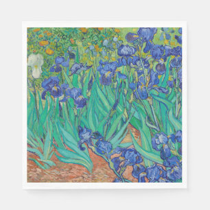 PAPEL SERVILLETA DE PAPEL: VAN GOGH IRISES