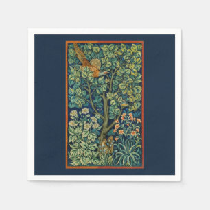 PAPEL SERVILLETA DE PAPEL: WILLIAM MORRIS : DISEÑO HEASA