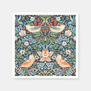 PAPEL SERVILLETA DE PAPEL: WILLIAM MORRIS STRAWBERRY THI