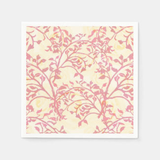 Papel Servilleta de postre retro con detalles de glasead