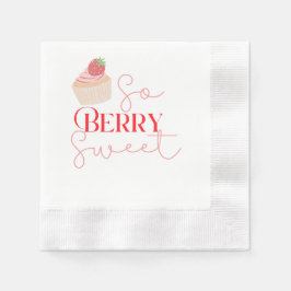 Papel servilleta de postre Tan Dulce como una Fruta