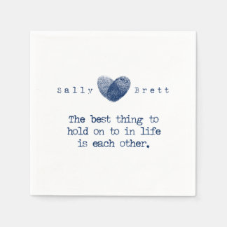 Papel servilleta de recepción