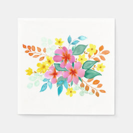 Papel Servilleta de spray floral