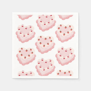 Papel servilleta de tarta de cosecha