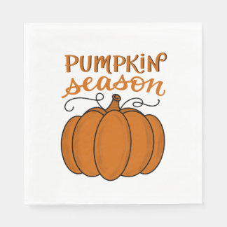 Papel Servilleta de Temporada de Calabaza