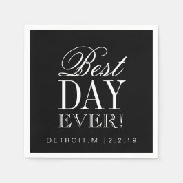 Papel Servilleta - Mejor Día de la Historia