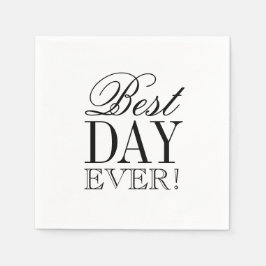 Papel Servilleta - Mejor día de todos
