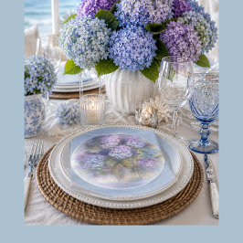 Papel Servilleta para almuerzo de acuarela de Hortensia