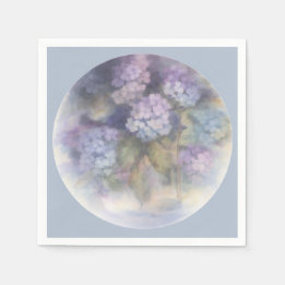 Papel Servilleta para almuerzo de acuarela de Hortensia 