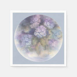 Papel Servilleta para almuerzo de acuarela de Hortensia 