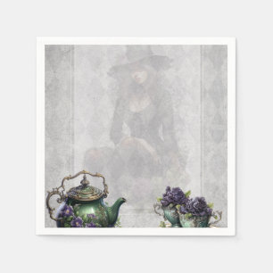 Papel Servilleta para fiesta de Enchanted Brew de Brujas
