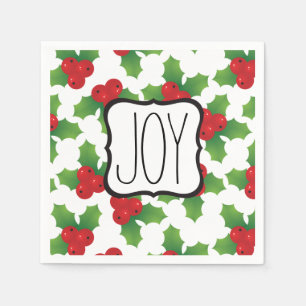 PAPEL SERVILLETA PARA FIESTA DE NAVIDAD