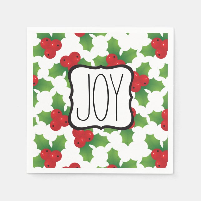 PAPEL SERVILLETA PARA FIESTA DE NAVIDAD (Anverso)